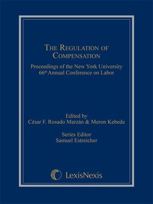 cover image of The Regulation of Compensation